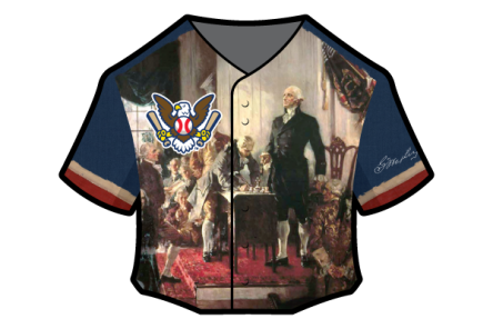 ratification of the Constitution theme jersey